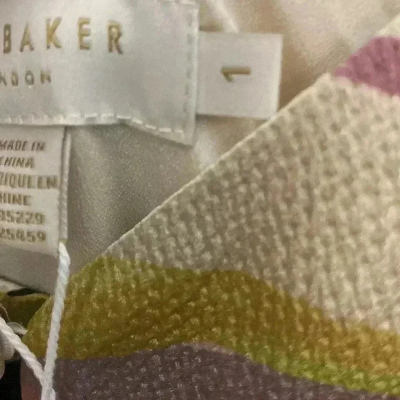 NWT Ted Baker Warrenn Front Button Dress - Picture 7 of 10